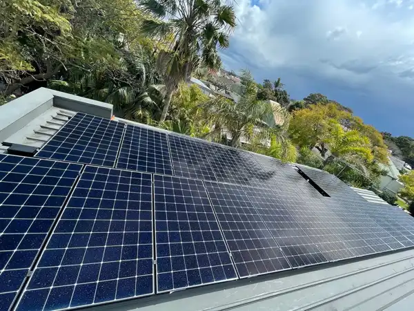 Solar panel installation by Australia Wide Solar.