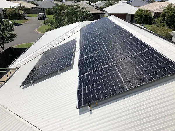 Holmes solar panel installation.