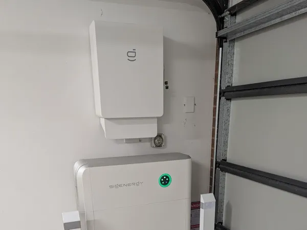 Sigenergy home battery system installation.