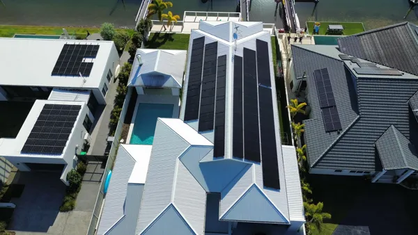 Home solar power system image from CDC Solar and Electrical's Facebook page.