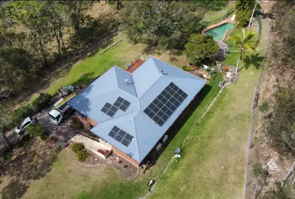 Home solar power system in Wisemans Ferry NSW by Clean Earth Solar.
