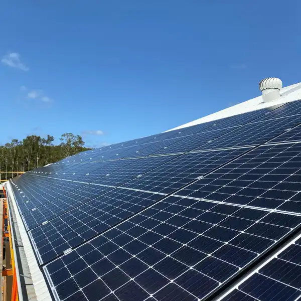 Solar panel system in Sunshine Coast by Connect Electrical QLD.