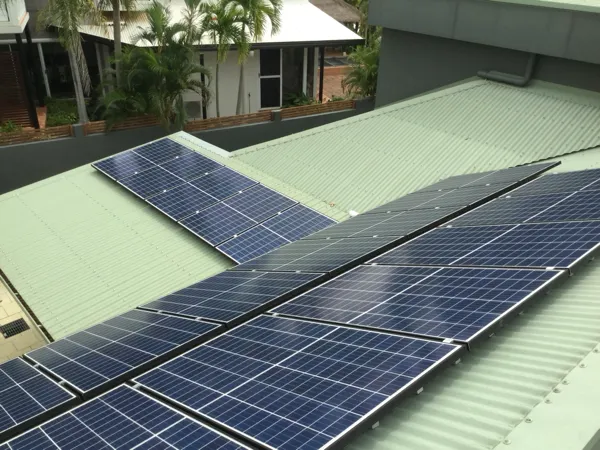 Home solar system by Country Solar NT.