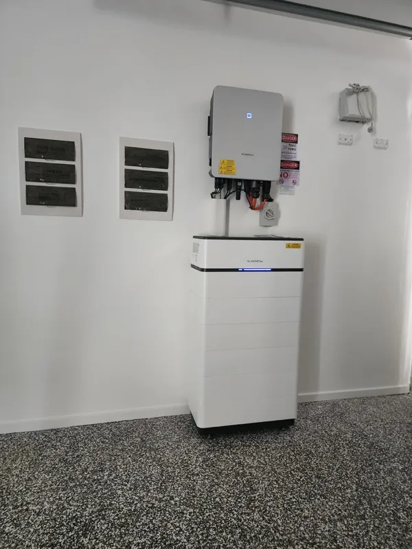 Sungrow home battery and inverter.