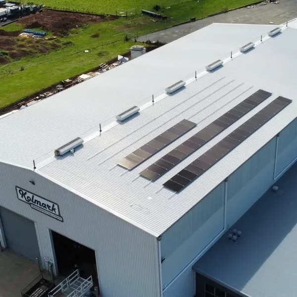 38.7kW solar system at Westbury for Kolmark.