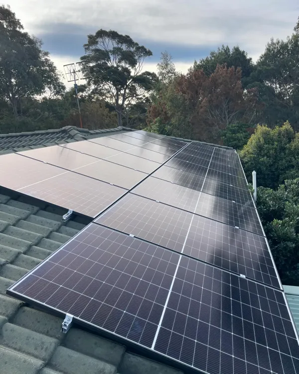 Solar panels installed. Image from Eco Solar Energy's Facebook page.