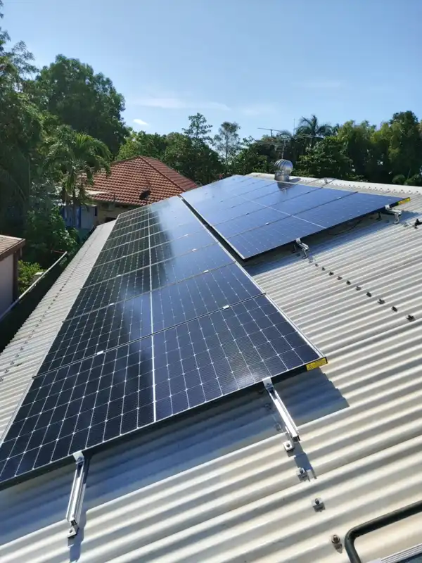 Solar panel installation by Eco Sparks Solar and Electrical Contractors..