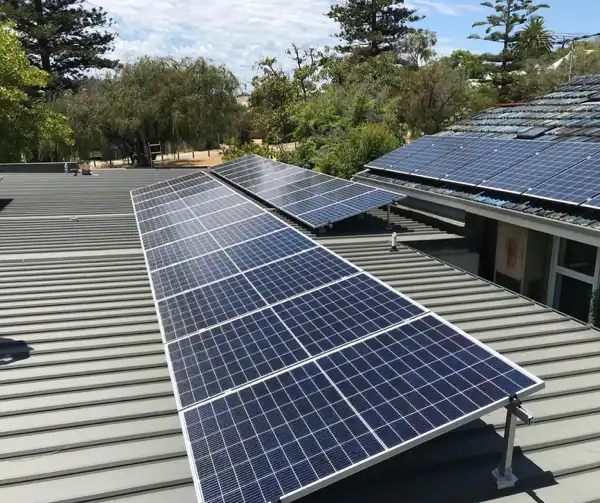 6.6kW solar power in Claremont by EcoWhite Solar Solutions.