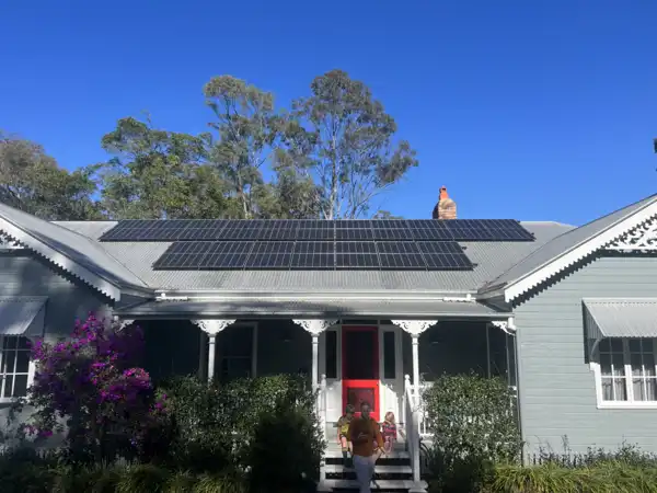 Home solar power system by Freedom Electrical and Energy Solutions.