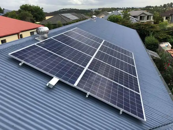 Home solar power system by Freedom Electrical and Energy Solutions.