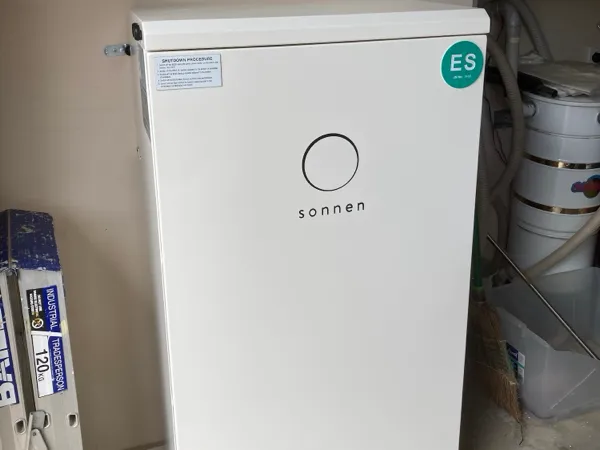 Sonnen home battery installation.