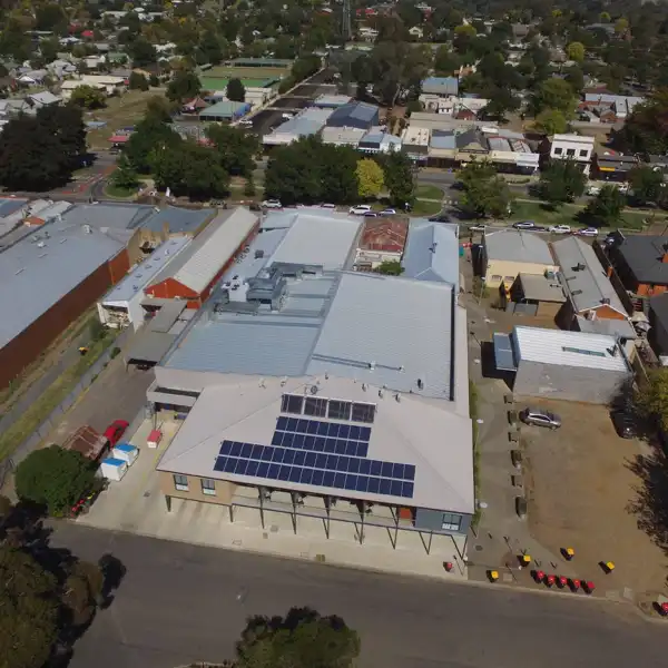 Solar panel installation by G and H Electrics of Mansfield VIC.