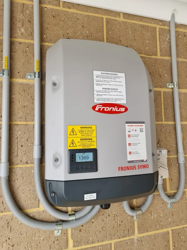 6.6kW Fronius system installation by Green Wiring.