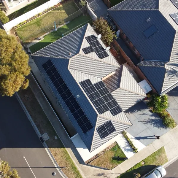 Solar panel installation installation. Image from GreenGEN Solar's Instagram page.