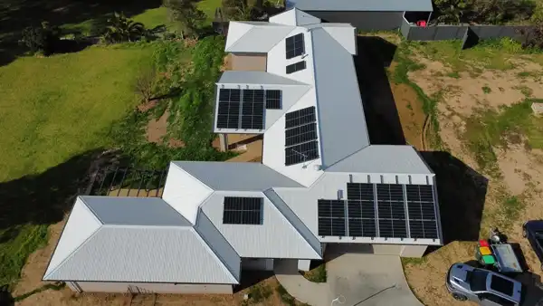 13kW solar system by Greenhouse Solar and Electrical.