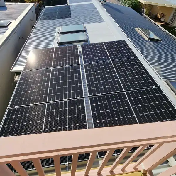 Solar power system installed by Guwing Green.