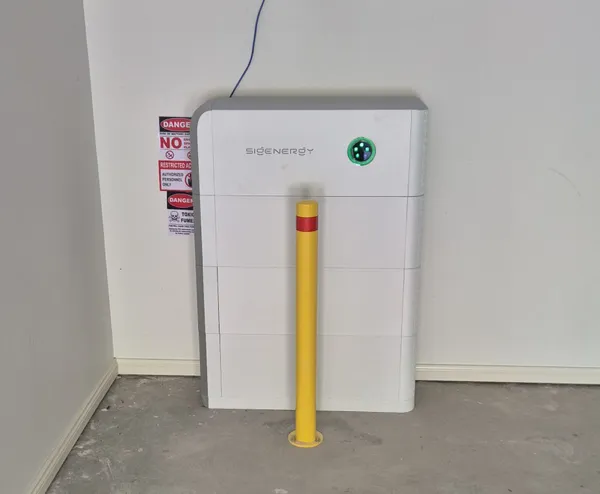 Image of a Sigenergy battery install from the Hawkesbury Solar Facebook page.