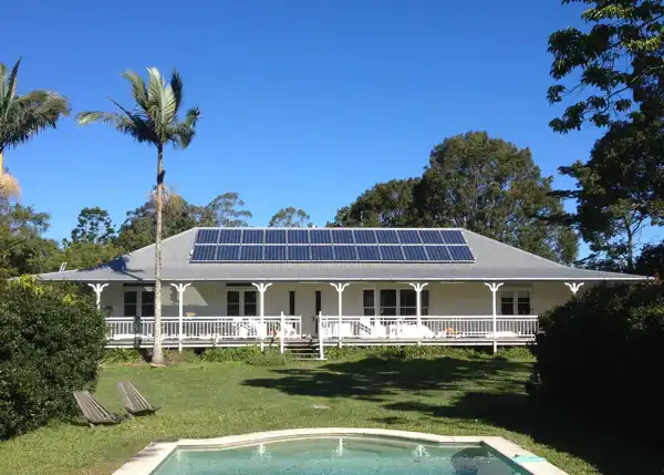 Home solar power system by Home and Energy.