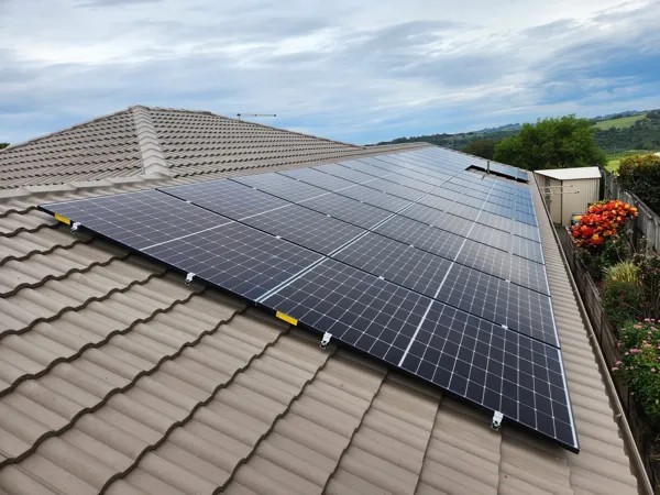 13kW home solar power system at Ballina NSW.