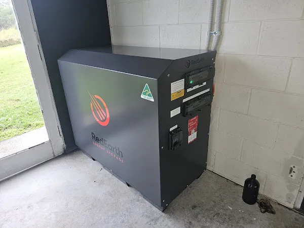 Red Earth energy storage system.