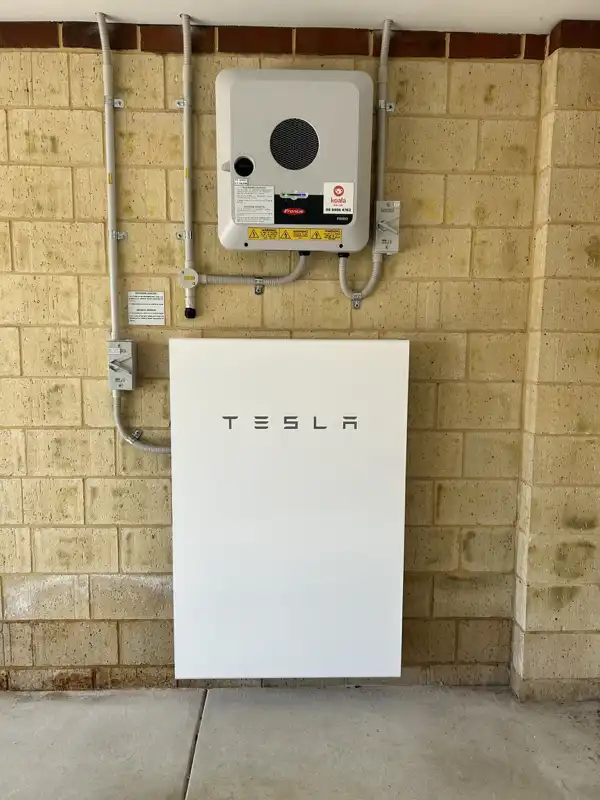 Tesla Powerwall and Fronius installation by Koala Solar in Bibra Lake.