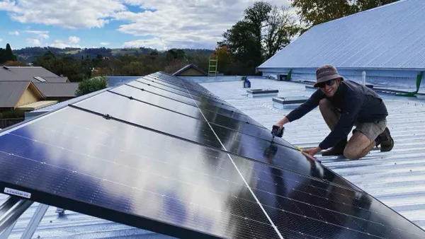 Brand new 6.6kW solar panel installation in Bowral NSW.