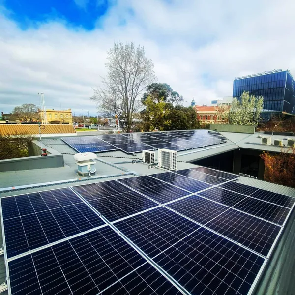 Solar panel installation in Ballarat by Limitless Energy Group.