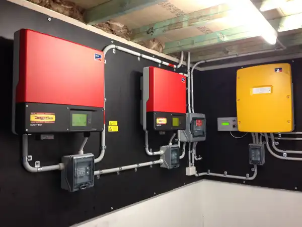 Nice! SMA inverter installation by Mackie Electric and Refrigeration.