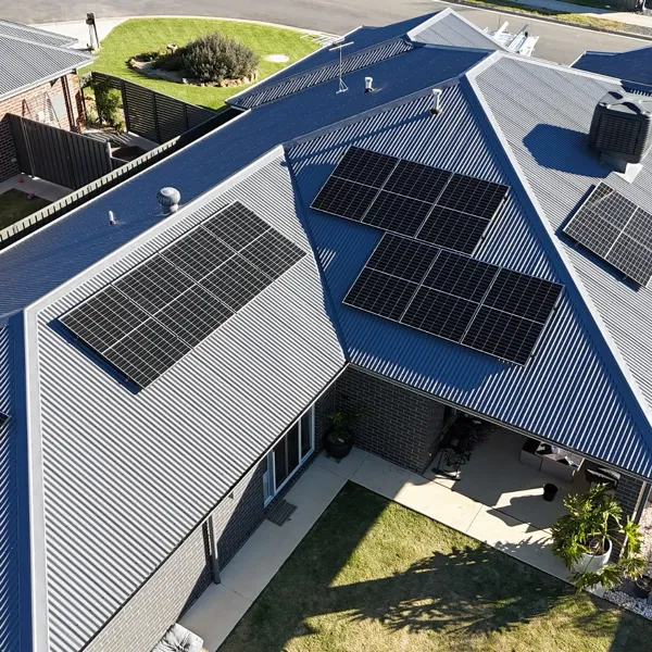 Home solar power system. Image from Next Generation Energy's facebook page.