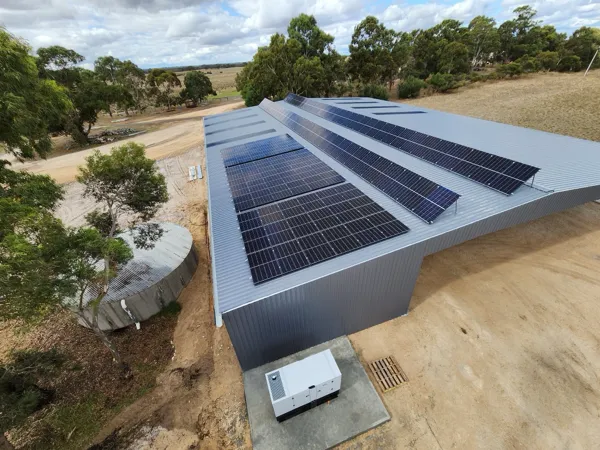 Epic off-grid solar power system installed in southeast SA by Off-Grid Energy Australia.