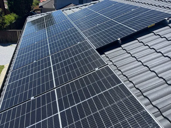 Solar panel installation by Opera Solar.