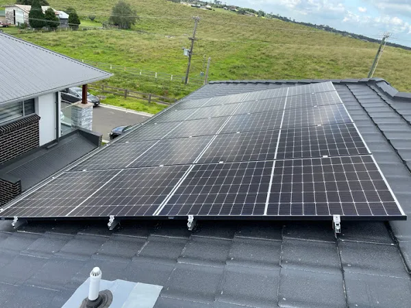Solar panel installation by Opera Solar.