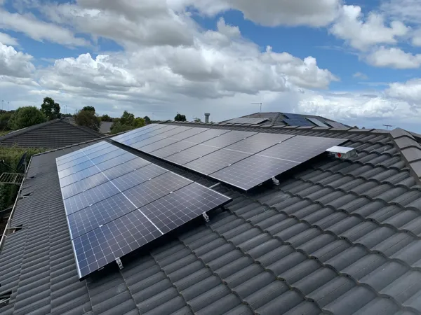 Home solar panel installation by Patel Electrical of Clyde North, Melbourne.