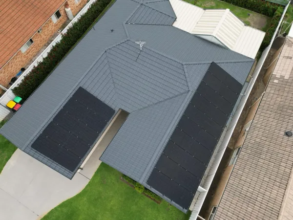 Solar panel installation by Podium Solar.