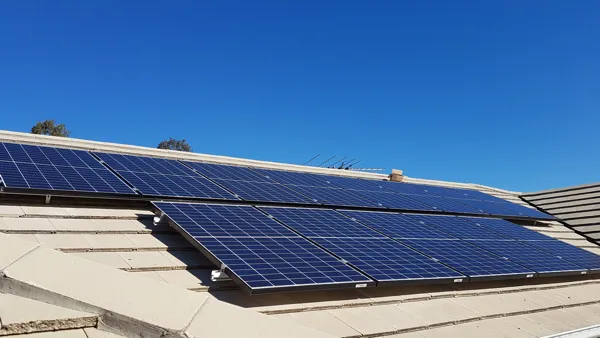 6.55kW solar panel installation by Positronic Solar.