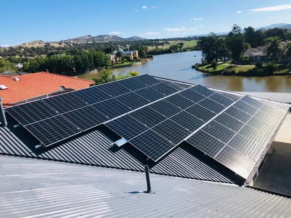 Solar panel installation by Prestige Solar.