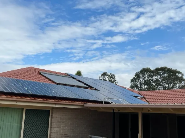 Home Solar power system.