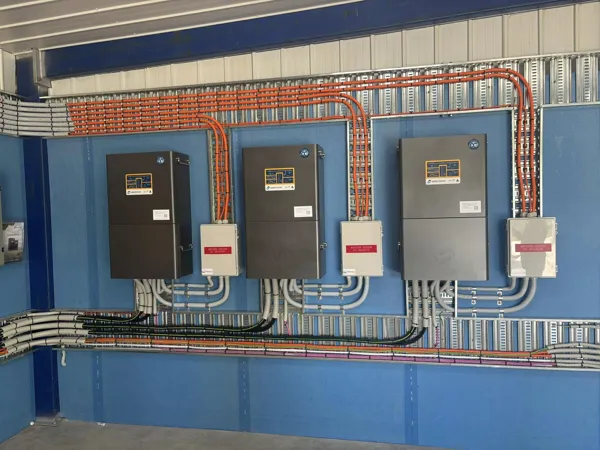 Large hybrid off-grid system for Keans Free Range Eggs in East Bendigo.