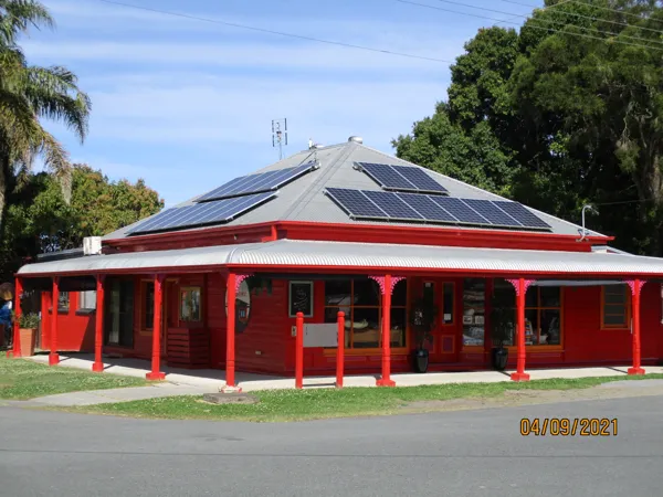 Solar power system installed at The Gladstone Hub in Gladstone NSW 2440 by Self Sufficny Supplies.