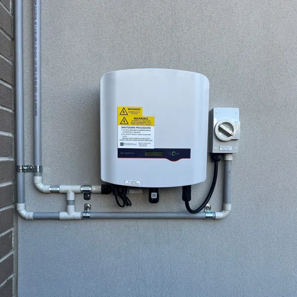 Home solar inverter installation by SEN Australia Pty Ltd.