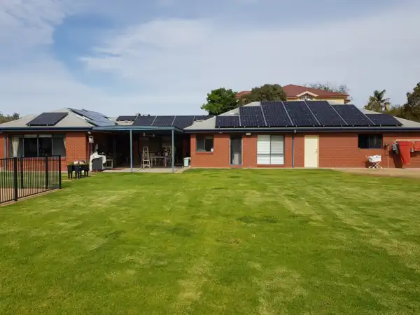 Home solar panel installation by Shannon Fraser Solar and Electrical.