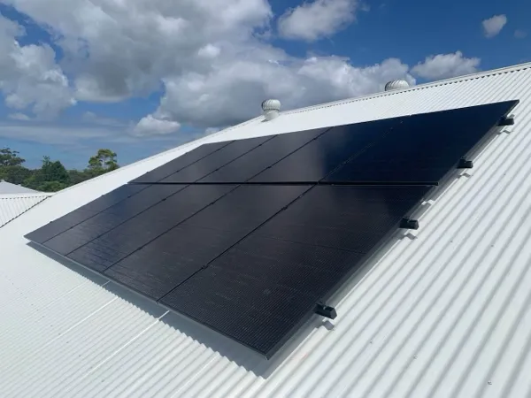 Home solar panel installation by Sinclair Renewable Energy.