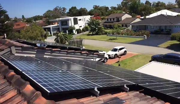 Home solar power system by SL Green Energy.