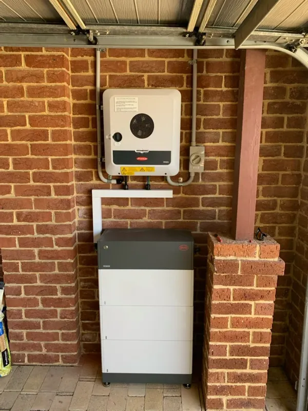 Fronius BYD installation image from the Solar 2020 Facebook page.