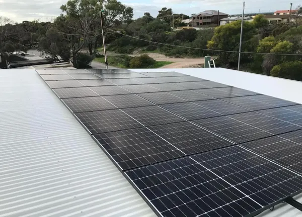 Solar panel installation by Solar Energy Adelaide.