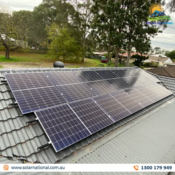 13.28kW solar panel installation in Seven Hills NSW by Solar National.