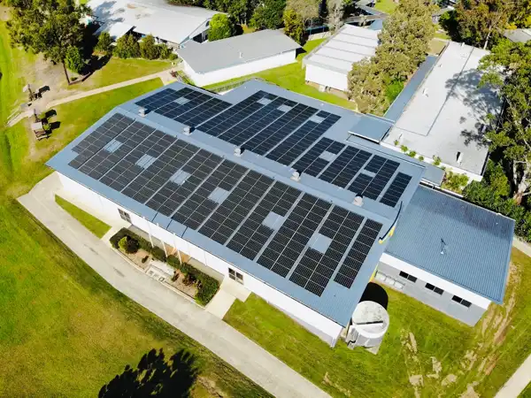 Commercial solar power system by Solar Set of Gold Coast.