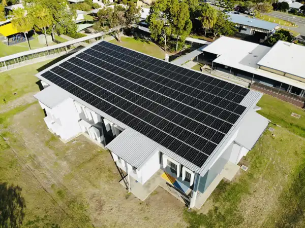 Commercial solar power system by Solar Set of Gold Coast.