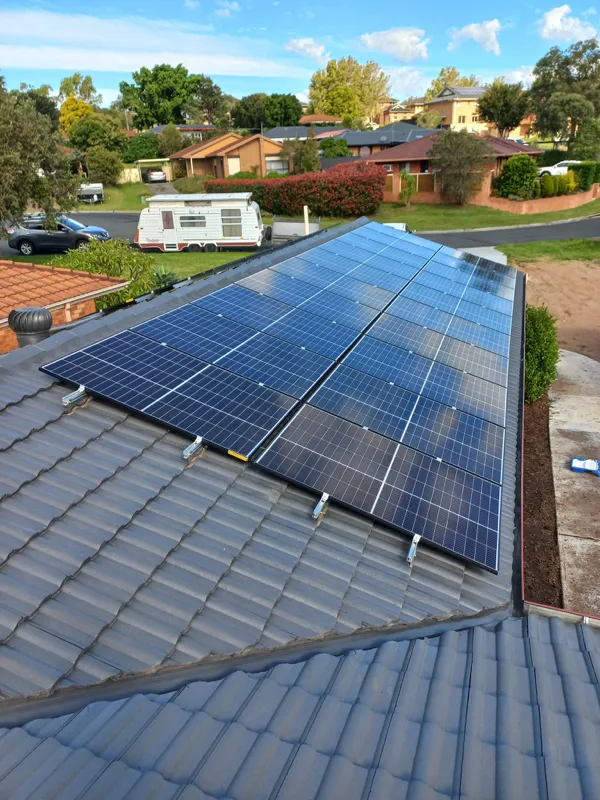 Solar panel image from Solar X Energy's Facebook page.