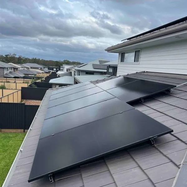 Home Solar power system installation.